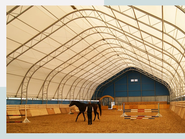 Строительство конных манежей в Туймазы