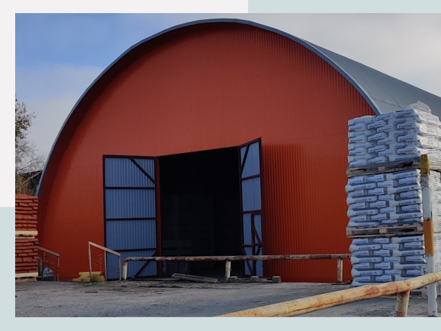 Полукруглые ангары по цене от 611 руб. в Туймазы