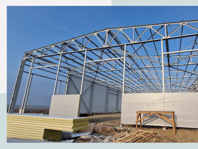 Утепленные ангары в Туймазы от 611 руб. за м²