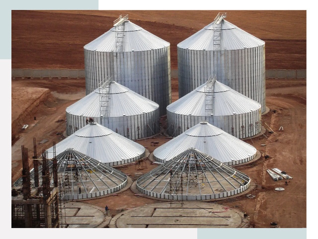 Строительство зерновых силосов в Туймазы