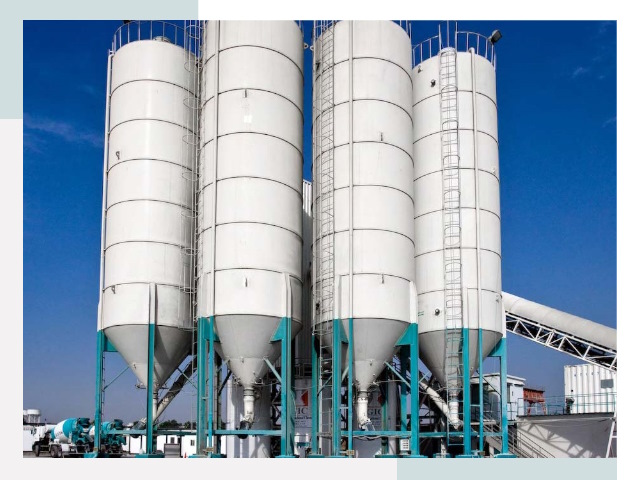 Строительство цементных силосов в Туймазы