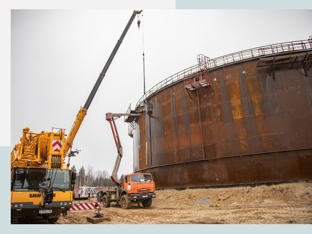 Монтаж резервуаров в Туймазы от 611 руб. за м³