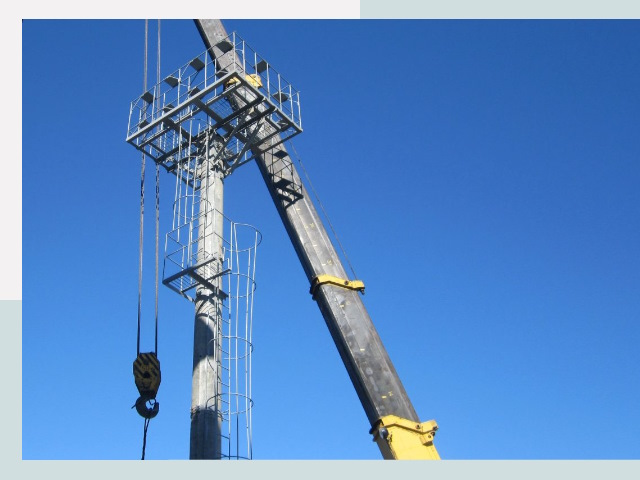 Монтаж осветительных мачт в Туймазы от 611 руб.