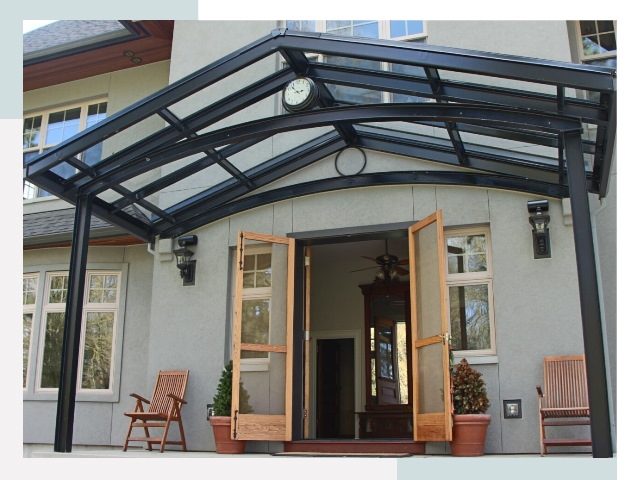 Козырьки металлические в Туймазы