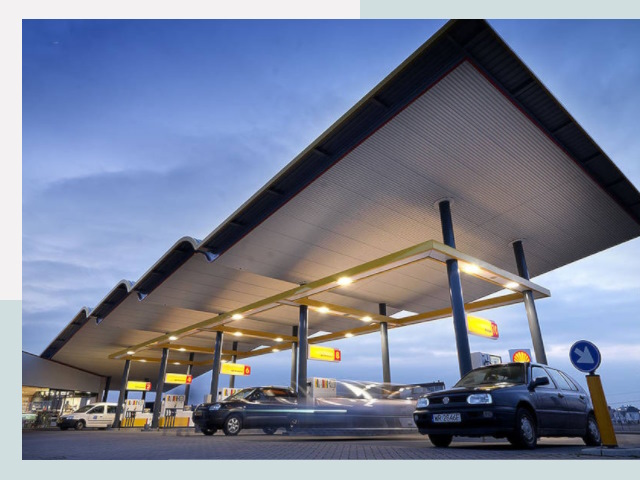 Навесы для АЗС в Туймазы от 611 руб. - Защита и комфорт