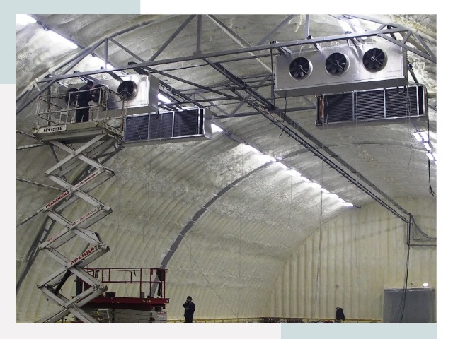 Оснащение ангаров в Туймазы