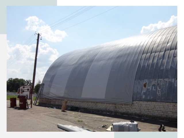 Ремонт ангаров в Туймазы