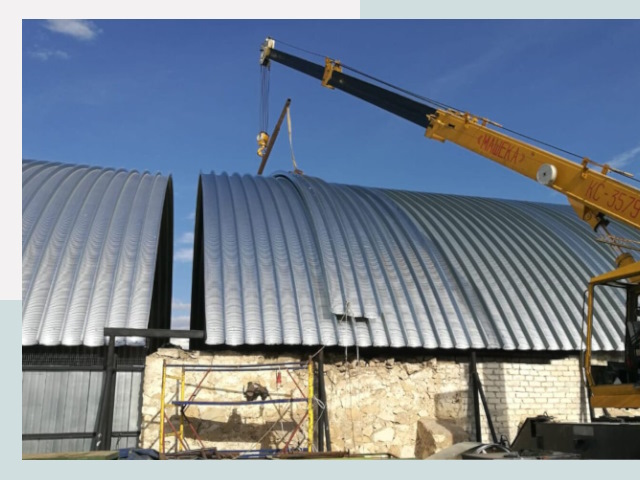 Реконструкция ангаров в Туймазы от 611 руб.