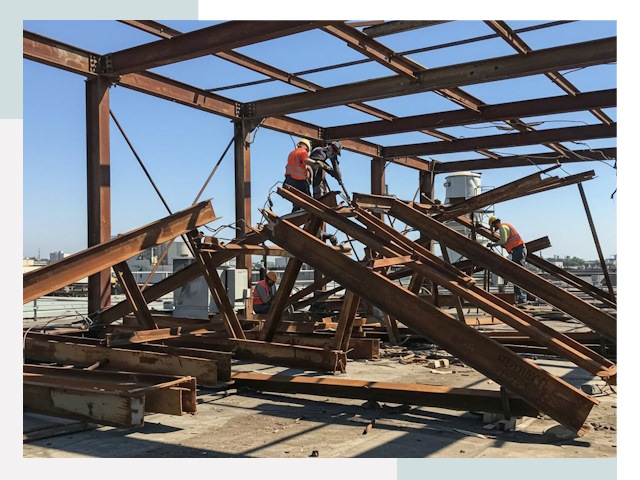 Демонтаж металлоконструкций в Туймазы от 611 руб.