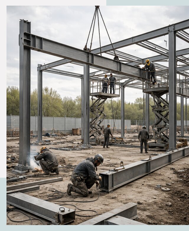 Строительство выставочных павильонов из металлоконструкций в Туймазы