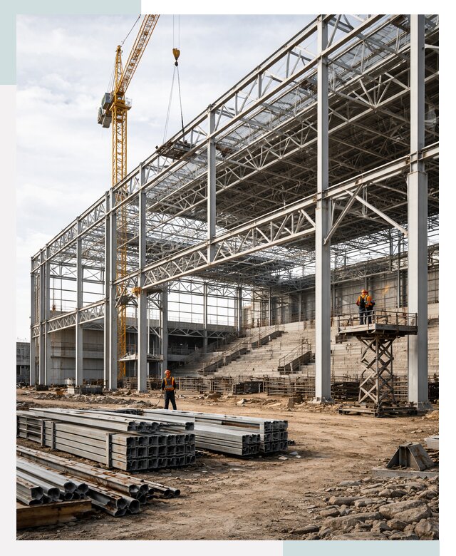 Строительство спортивных комплексов в Туймазы от 30570 р. | СтальСтрой-Тмз